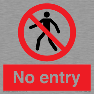 No entry